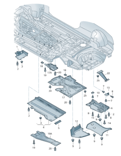 Audi A4 A5 nosegs R 8K0825202A 2
